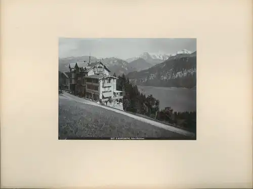 Foto Beatenberg Kt. Bern Schweiz, Hotel Waldrand