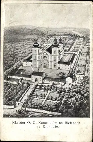 Ak Bielany Kraków Krakau Polen, Kamedullen Kloster