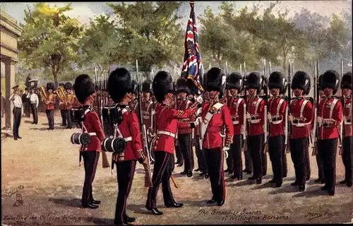 Künstler Ak Payne, Harry, Militär in London, Grenadier Guards in Wellington Barracks