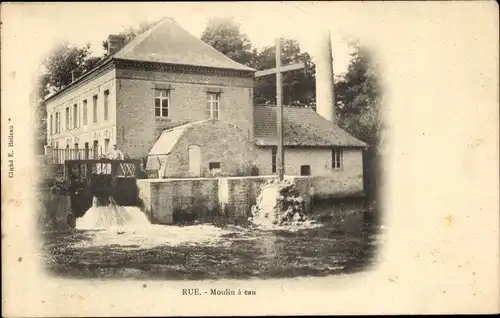 Ak Rue Somme, Wassermühle