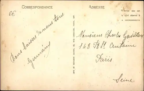 Ak Rue Somme, La Maye