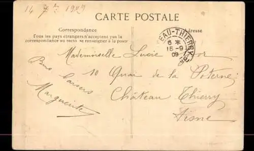 Postkarte Versailles Yvelines, Schloss, Kutsche