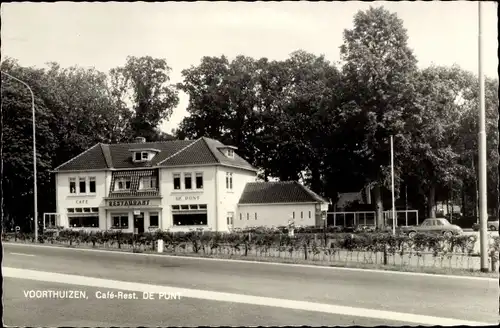 Ak Voorthuizen Barneveld Gelderland Niederlande, Café Restaurant De Punt