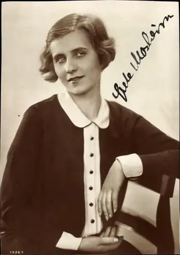 Ak Schauspielerin Grete Mosheim, Portrait, Autogramm