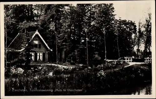 Ak Linschoten Utrecht Niederlande, Gärtnerhaus