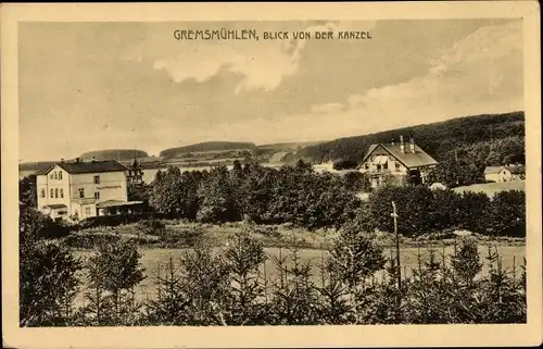 Ak Gremsmühlen Malente in Ostholstein, Blick von der Kanzel