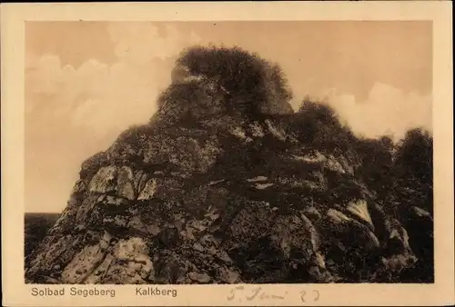 Ak Bad Segeberg in Holstein, Kalkberg