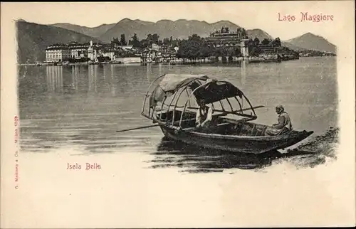 Ak Isola Bella Lago Maggiore Piemonte, Boot