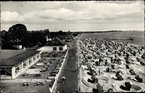 Ak Ostseebad Kellenhusen in Holstein, Strand, Promenade, Terrasse