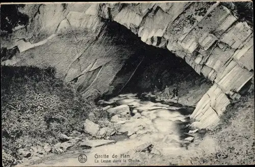 Ak Grotte de Han Han sur Lesse Wallonie Namur, Höhle