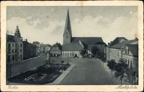 Ak Eutin in Ostholstein, Marktplatz