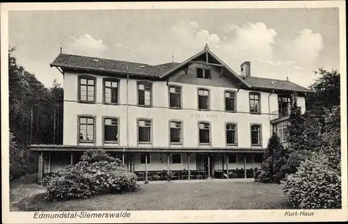 Ak Edmundstal Siemerswalde Geesthacht an der Elbe, Kurt-Haus