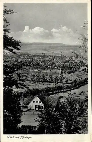 Ak Göttingen in Niedersachsen, Panorama