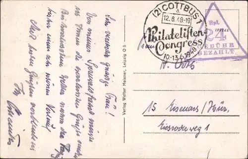 Ak Leipe Lübbenau im Spreewald, Gasthaus Buchan