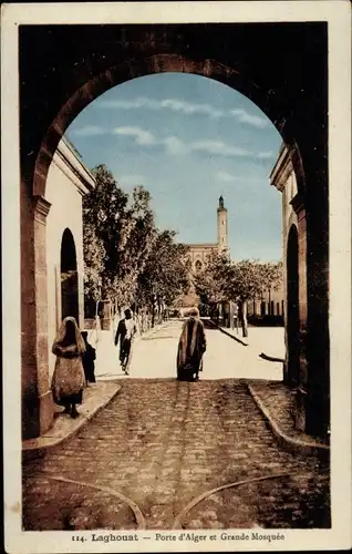 Ak Laghouat Algerien, Tor von Alger, Große Moschee