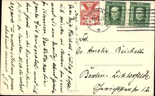 Ak Praha Prag Tschechien, Partie am Pulverturm