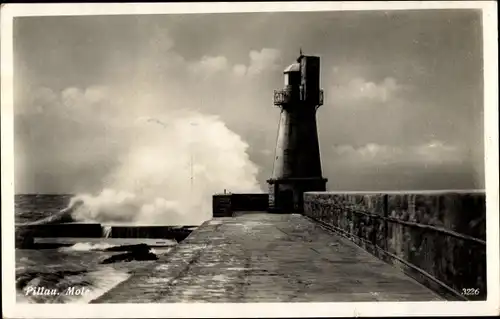 Ak Baltijsk Pillau Ostpreußen, Mole