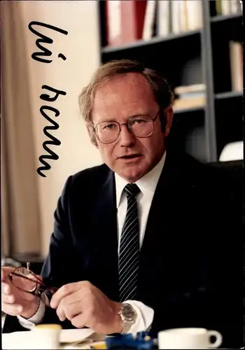 Foto Ak Journalist Ferneh Korrespondent Martin Schulze, ARD, Porträt, Autogramm