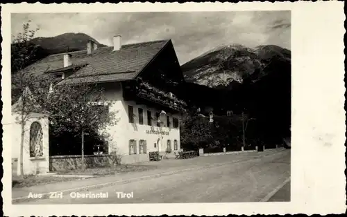 Foto Ak Zirl in Tirol, Gasthaus zur Brücke