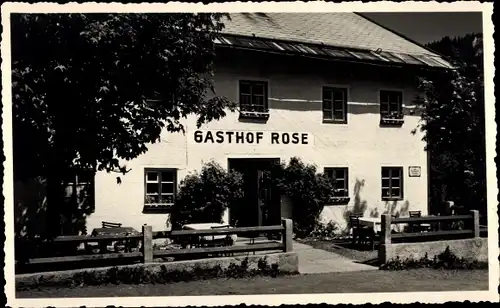 Foto Ak Berwang in Tirol, Gasthof Rose
