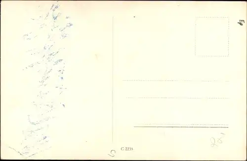 Ak Schauspieler Will Quadflieg, Ross 3383/2, Portrait, Autogramm