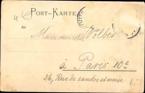 Ak Stuttgart in Württemberg, Lindenhof