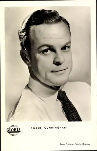 Ak Schauspieler Robert Cunningham, Portrait