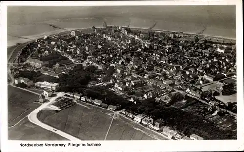 Ak Norderney in Ostfriesland, Fliegeraufnahme