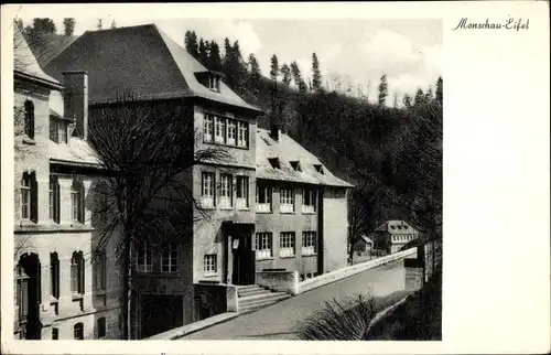 Ak Monschau Montjoie in der Eifel, Straßenpartie