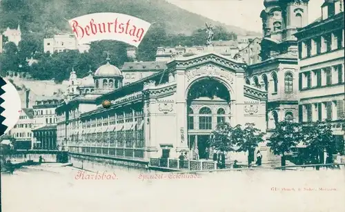 System Ak Karlovy Vary Karlsbad Stadt, Sprudel Kolonnade