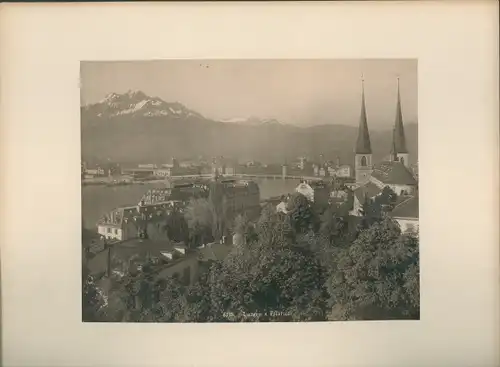 Foto Luzern Stadt Schweiz, Panorama, Kirche