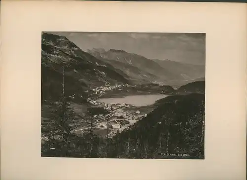 Foto Sankt Moritz Kanton Graubünden, Panorama