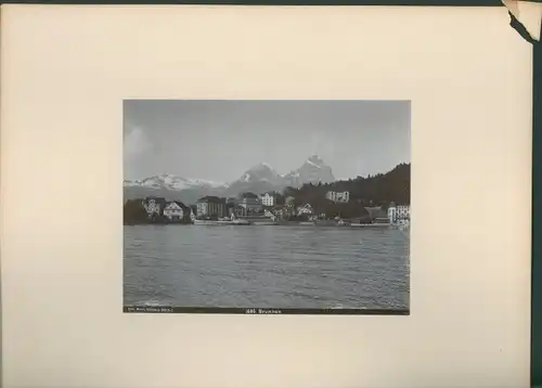 Foto Brunnen Kt. Schwyz Schweiz, Panorama, Gebirge