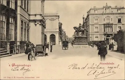 Ak 's Gravenhage Den Haag Südholland, Noordeinde