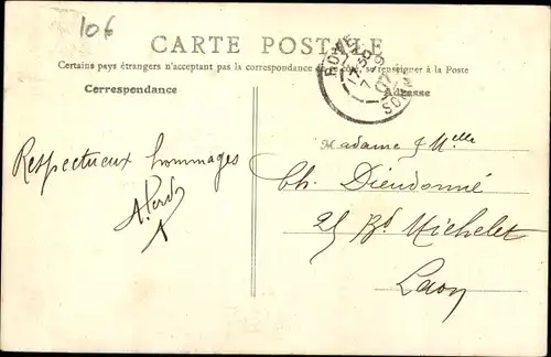 Ak Roye Somme, Place d’Armes, Haus aus dem 13. Jahrhundert