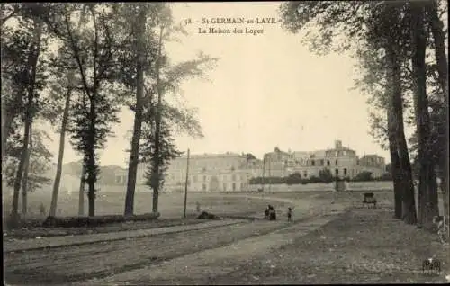 Ak Saint Germain en Laye Yvelines, Haus der Logen