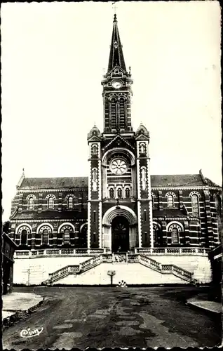 Ak Ailly sur Noye Somme, Kirche