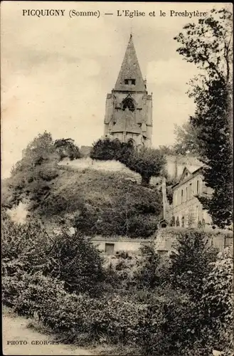 Ak Picquigny-Somme, Kirche, Presbyterium