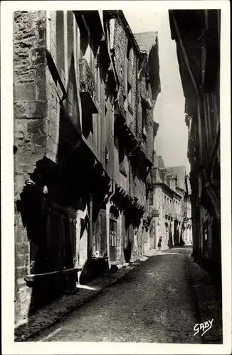 Ak Vitré Ille-et-Vilaine, Rue Baudrairie