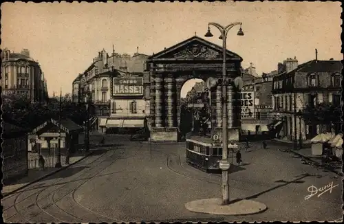 Ak Bordeaux-Gironde, Place de la Victoire