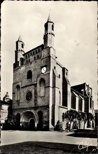 Ak Rabastens Tarn, Kirche Notre-Dame du Bourg