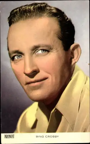 Ak Schauspieler und Sänger Bing Crosby, Portrait, Paramount