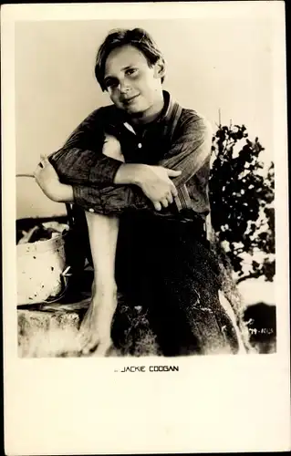 Ak Schauspieler Jackie Coogan, Portrait