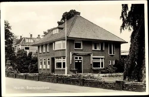 Ak Heerde Gelderland Niederlande, Boerenleenbank