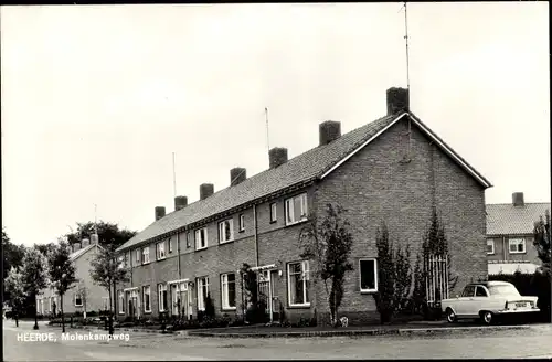 Ak Heerde Gelderland, Molenkampweg, Auto