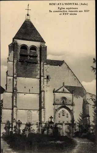 Ak Rosnay L'Hôpital Aube, L'Eglise