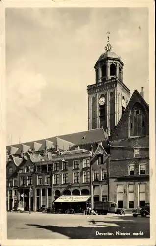 Ak Deventer Overijssel Niederlande, Nieuwe markt