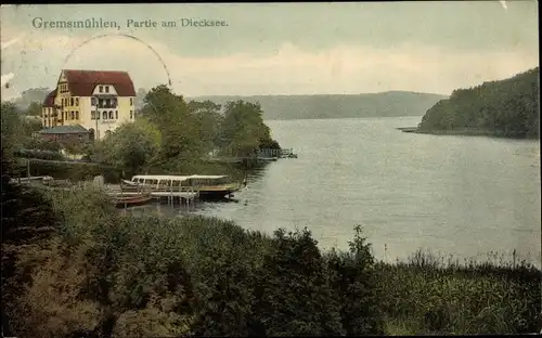 Ak Gremsmühlen Malente in Ostholstein, Dieksee