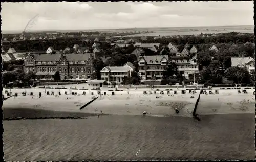 Ak Wyk auf Föhr Nordfriesland, Strand