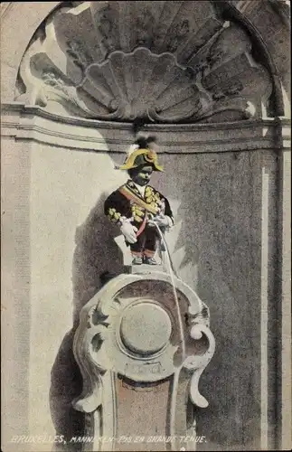 Ak Brüssel Brüssel, Manneken Pis